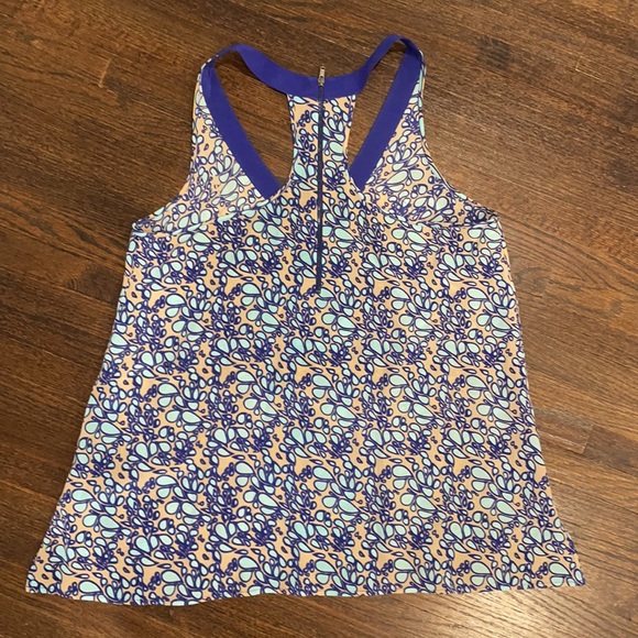 Central Park West racer back printed top - Picture 8 of 13